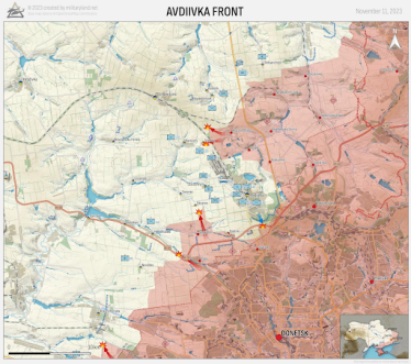 Авдіївка, фронт, наступ армії РФ /The Military Land