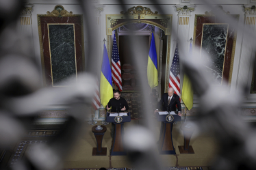 Президент України Володимир Зеленський та президент США Джо Байден /Getty Images
