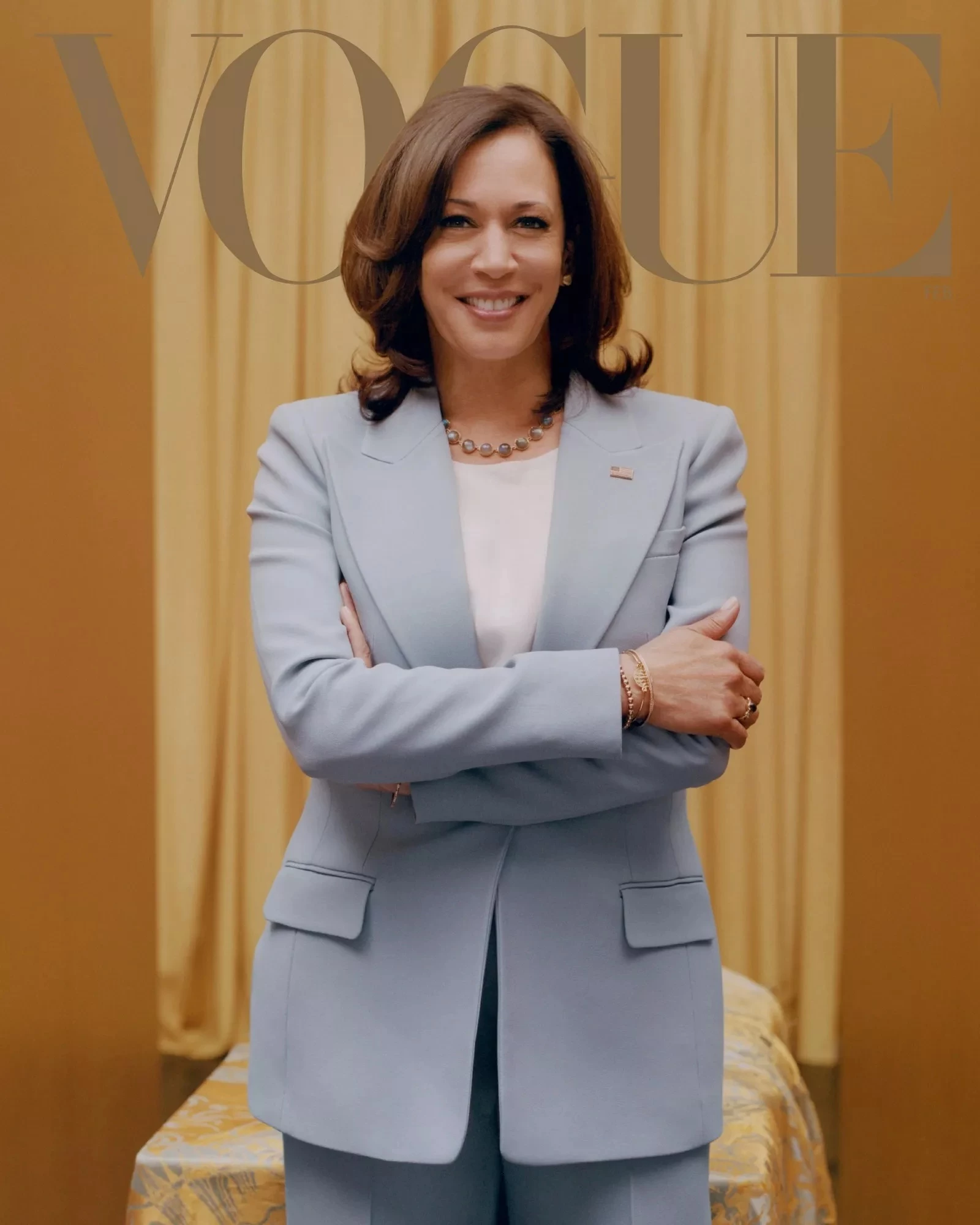 Камала Гарріс на обкладинці американського Vogue, січень 20215