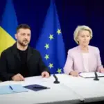 Зеленський дві години радився з лідерами ЄС та вирушив до…