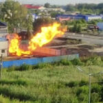 У кургані, в рф, масштабна пожежа на газорозподільній підстанції: через…