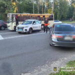 Поліцейська автівка потрапила в ДТП у Броварах: від удару її…