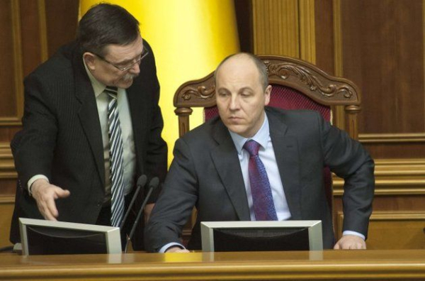 Парубій на посту спікера парламента