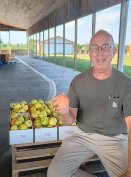 Енді Лінд, власник фруктової ферми Lynd Fruit Farm за межами Колумбуса, штат Огайо