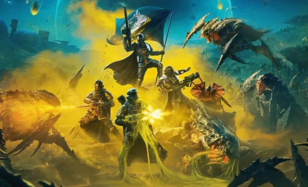 Ключове мистецтво боротьби солдатів з гігантськими комахами у Helldivers 2