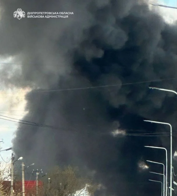 Наслідки атаки на Дніпро. / © Олександр Ганжа