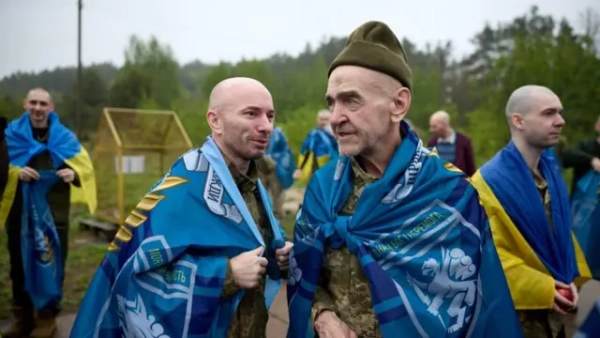 українські бійці яких повернули з полону 15 травня 26 року