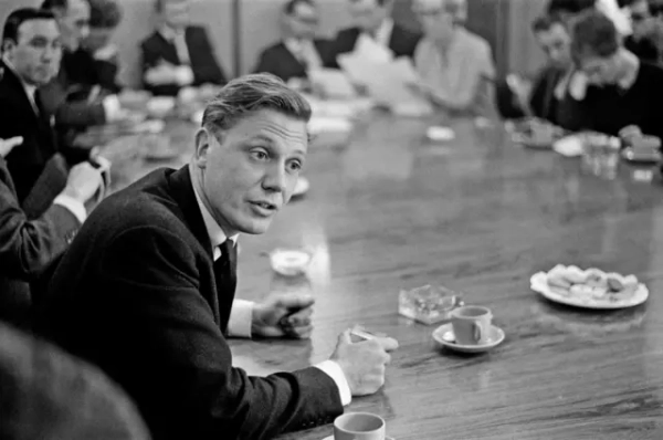 Аттенборо на конференції BBC у 1965 році