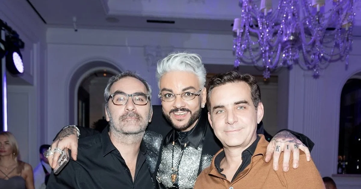 Philipp Kirkorov with the creators of the song DARA Philipp Kirkorov with the creators of the song DARA