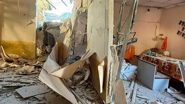 Частина медичного закладу знищена: Російські війська обстріляли лікарні Києва (знімки, кадри) 13 Атака на Київ пошкоджені медустанови_2 / © Міністерство охорони здоров'я України