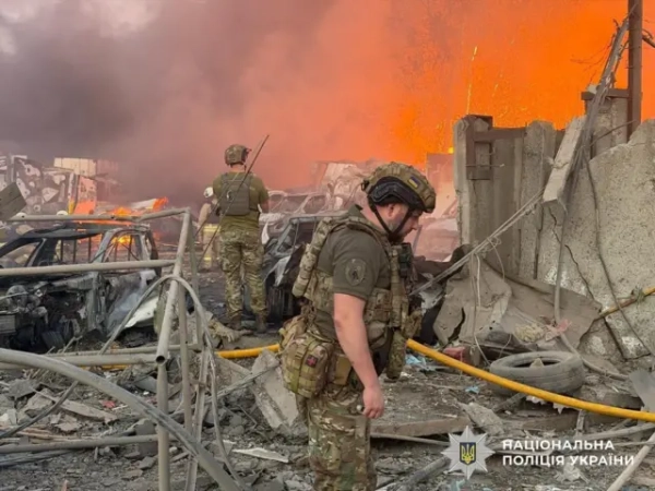Іранські дрони атакували Київ, Рівне, Вінницю, Сарни. Зафіксовано рух на захід. Деталі з'ясовуються. 5 Наслідки атаки на Полтавський район