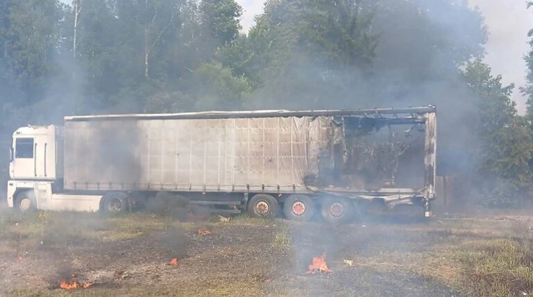 На Чернігівщині ворожі сили уразили деревообробний завод та автозаправну станцію. 5