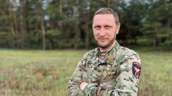 Речник штурмового полку "Скеля" Олексій Братущак