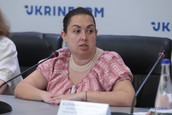 Дар’я Герасимчук, радник – уповноважена Президента України з прав дитини та дитячої реабілітації. Фото Геннадія Мінченка