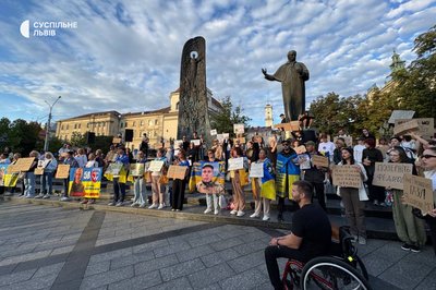 Protests against Fedorov's dismissal as head of the Ministry of Defence continue for the tenth day in Kyiv and regions