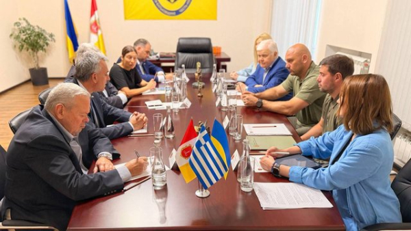 В Одеському обласному військовому управлінні обговорили з представниками Греції питання енергозабезпечення та оновлення життєво важливої інфраструктури