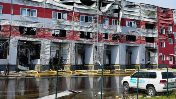 Бізнес зазнає збитків через знищення логістичного центру Amtel поблизу Києва.