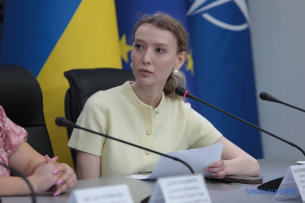 Дитяча правозахисниця Катерина Рашевська. Фото Геннадія Мінченка