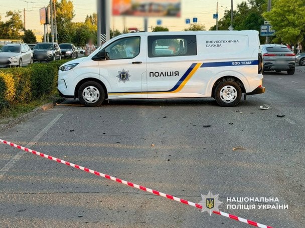Займання авто під час руху в Одесі. / © Поліція Одеської області