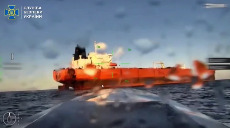Служба безпеки України та Військово-морські сили України атакували безпілотниками російські танкери “Louise&hellip;