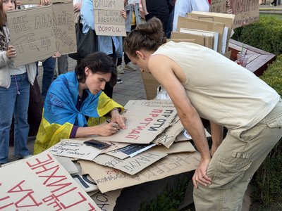 У Київі та регіонах пʼятий день протестують проти відставки Федорова