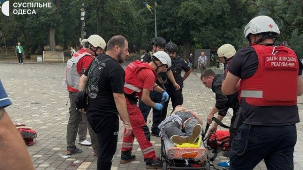 Український Червоний Хрест допомагав постраждалим від комбінованої атаки РФ на Одесу