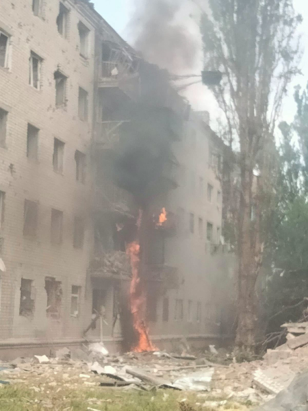 У Слов’янську від авіаудару травмовано 10 осіб – обласна військова адміністрація