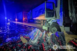 Потрійне зіткнення вантажівок на Рівненщині: деталі аварії 9