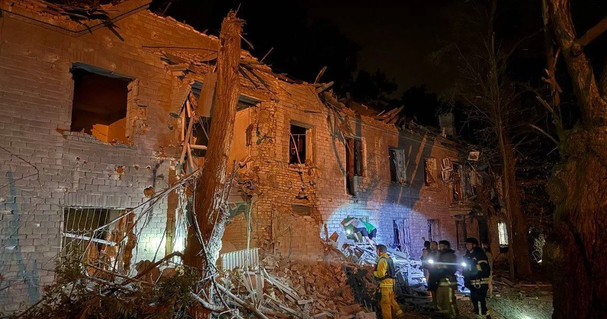 Russian attack on Zaporizhzhia on July 3