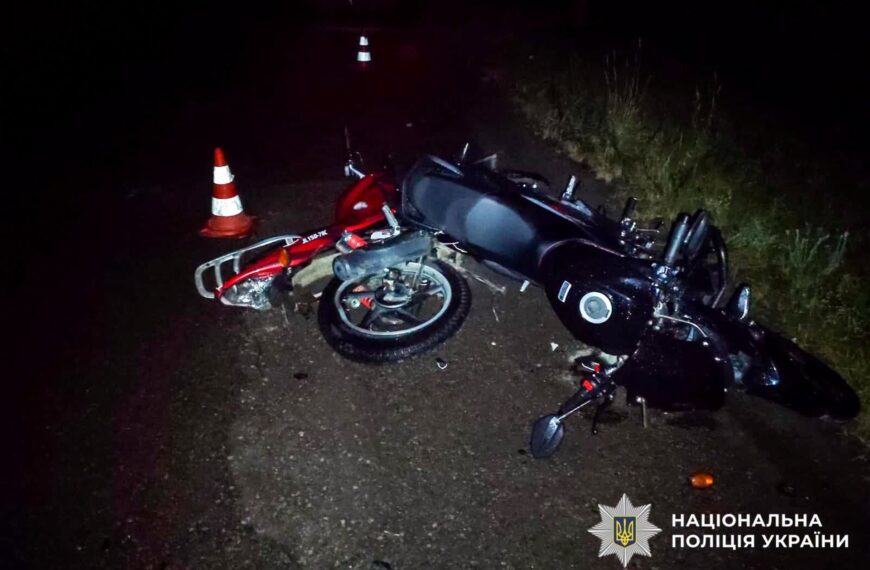 Ексклюзивні новини України 49 Жахлива аварія: двоє мотоциклістів без документів та захисту…