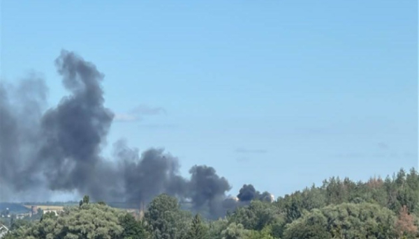 Російські сили атакували Ізюм, троє людей постраждали
