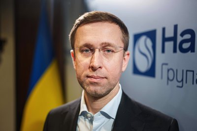 Очільник Нафтогазу Сергій Корецький у своєму офісі в Києві, 21 листопада 2025 року