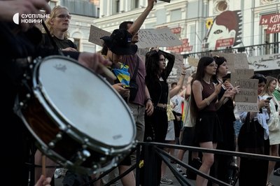 Protests against Fedorov's dismissal as head of the Ministry of Defence continue for the tenth day in Kyiv and regions