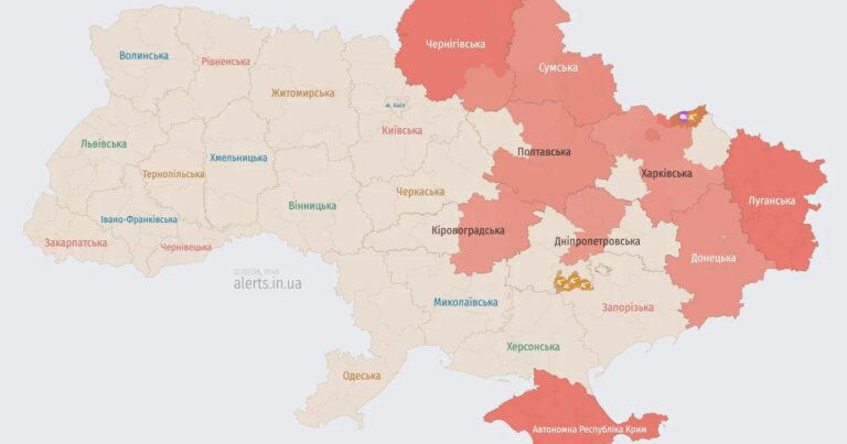 Ворог завдає удари по Україні безпілотниками-камікадзе: маршрут польоту 9 Ворог завдає удари по Україні безпілотниками-камікадзе: маршрут польоту 6