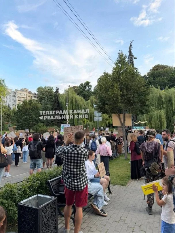 8-й день мітингів на підтримку Федорова / © із соцмереж