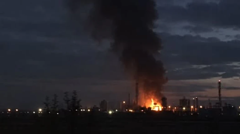 Російські БПЛА вразили газовидобувне підприємство Нафтогазу у Полтавській області. 2