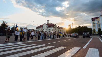 У Києві та регіонах девʼятий день тривають протести проти відставки Федорова з посади міністра оборони