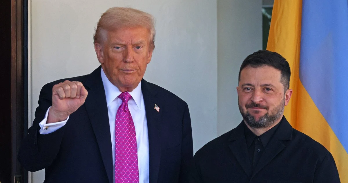 Дональд Трамп і Володимир Зеленський