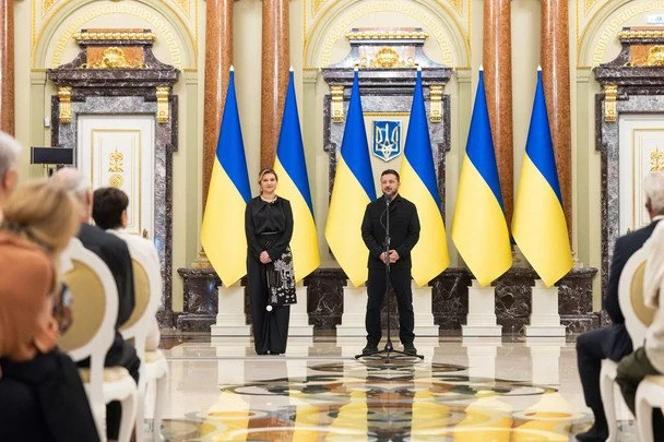 Олена і Володимир Зеленські / © Instagram Олени Зеленської