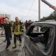 2/15: У Харкові ворожа «Бандероль» влучила у житловий будинок / Фото: В'ячеслав Мадієвський, Укрінформ Кількість постраждалих у Харкові після ранкового удару сягнула 21, двоє загинули. 22