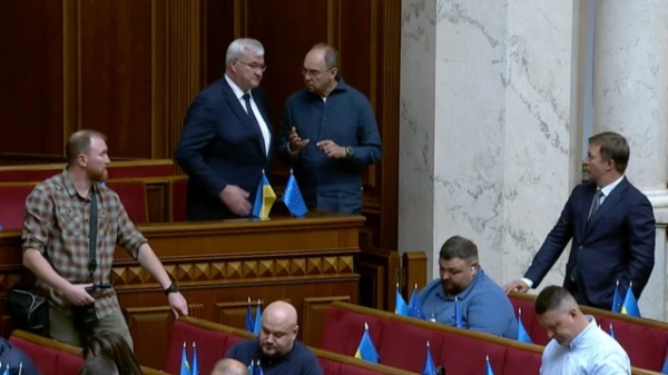 Андрій Сибіга під час засідання Ради 19 серпня 2026 року