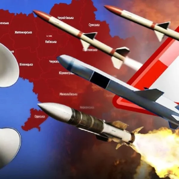 Росія випустила “Іскандери” і безліч дронів з п’яти напрямків, зафіксовані влучання: що та куди летить зараз (мапа)