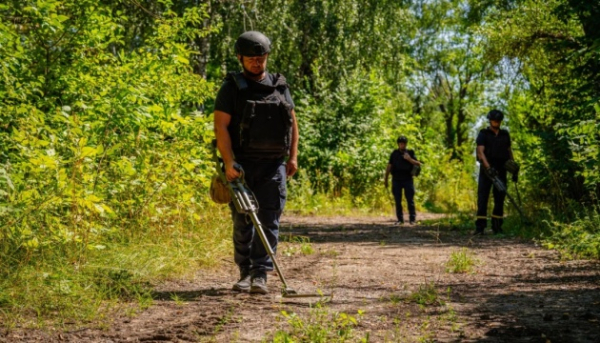 На Хмельниччині тривають роботи з усунення наслідків вибухів на полігоні 11