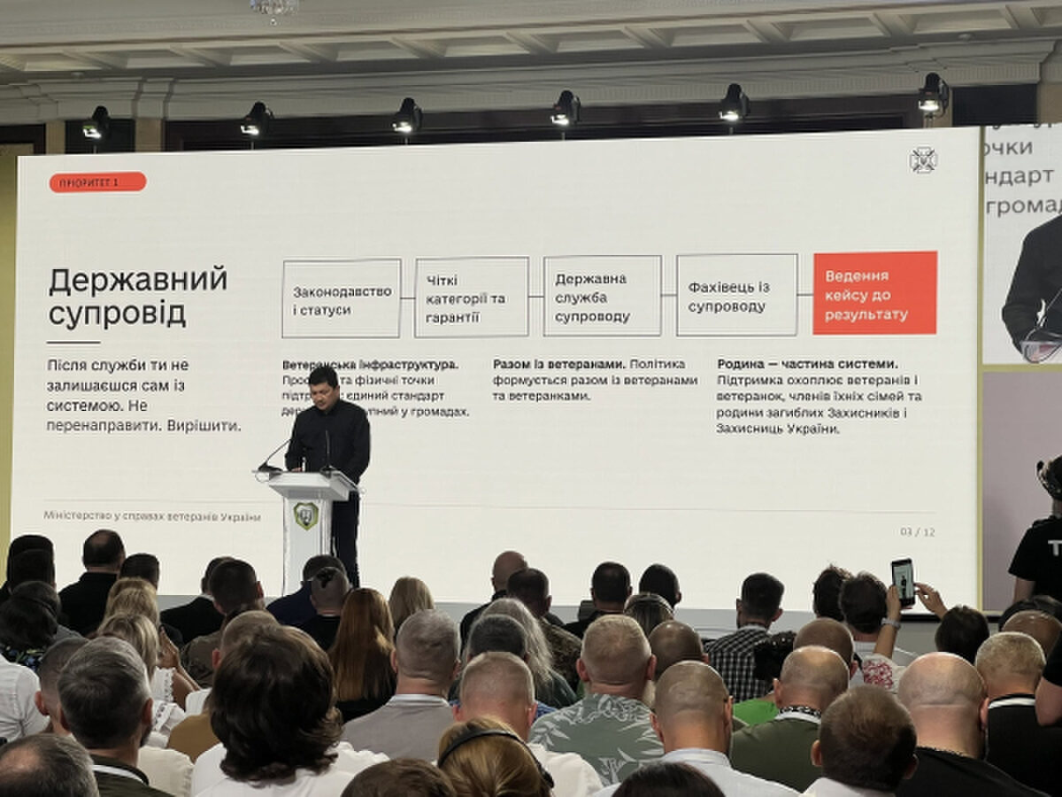 Міністр у справах ветеранів про пріоритети: Заснування державної служби підтримки та цифровізація 7