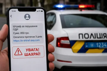 Фейкові штрафи від імені поліції