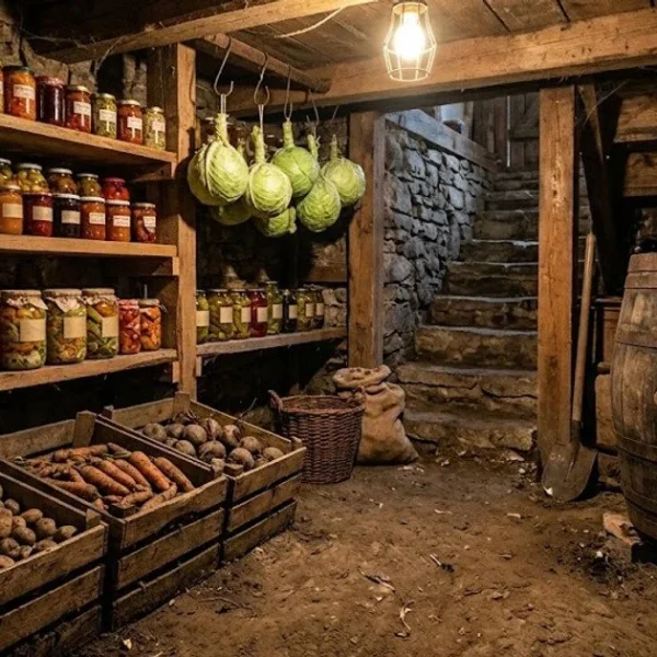 Зберігання продуктів без електроенергії: схема ідеального льоху, в якому нічого не пясується