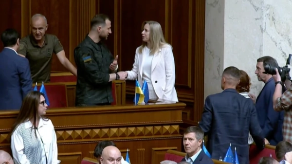 Євгеній Хмара під час засідання Ради 19 серпня 2026 року