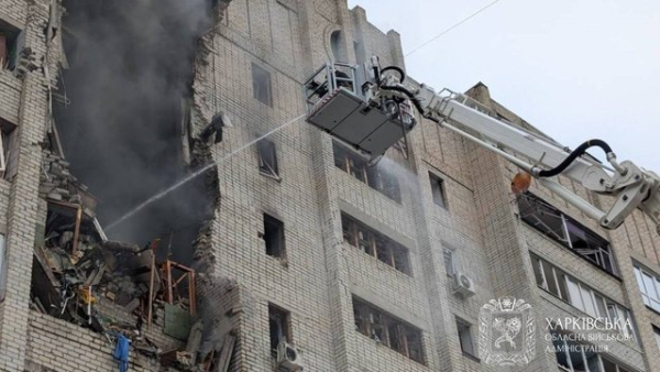 Харків: двоє загиблих, 21 поранений, повідомляє ОВА
