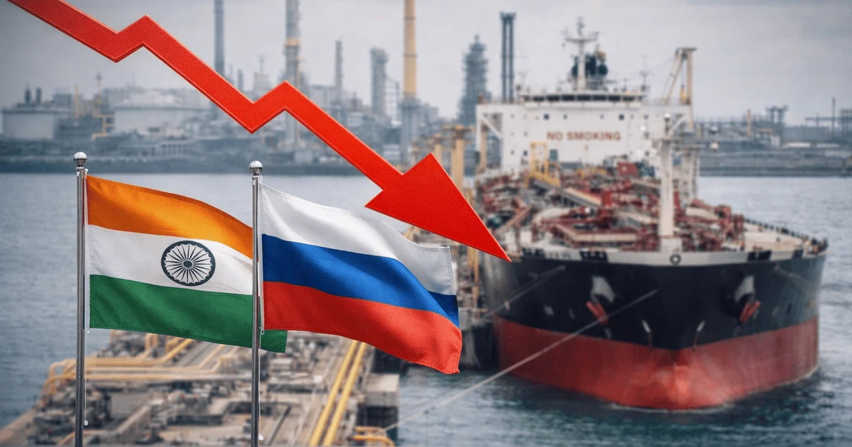Експорт нафти РФ до Індії Експорт нафти РФ до Індії