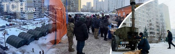 Минулої зими Троєщина залишилася без тепла, а люди рятувалися у наметах